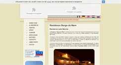 Desktop Screenshot of borgodamare.it